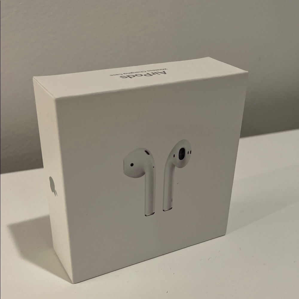 Apple AirPods in Classic White box
